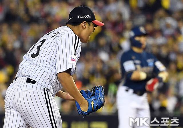 5일 두산전에 선발 출격하는 송승기. 사진=천정환 기자