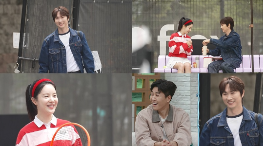 장우혁이 손성윤과 ‘테니스 데이트’를 한다.사진=채널A 제공