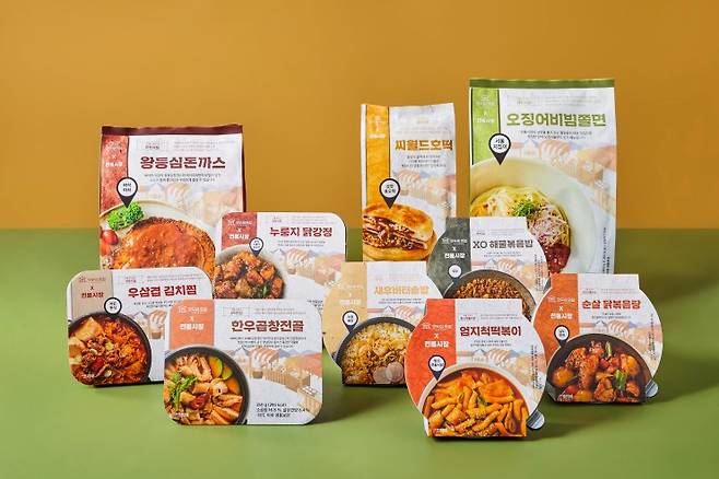 서울시가 전통시장 가정간편식(밀키트) 개발 사업을 통해 만든 제품들. /사진=서울시