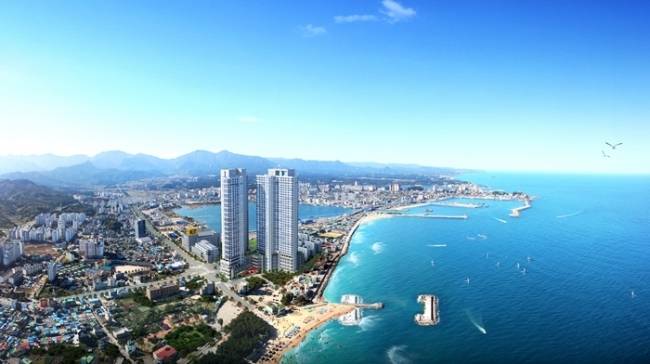 속초 양우내안에 오션스카이 분양 당시 관련 이미지. [양우건설 제공]