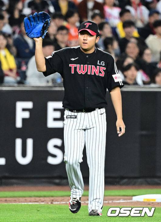 [OSEN=지형준 기자] LG 송승기. 2025.04.29 /