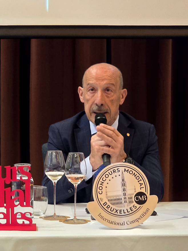 에밀리오&nbsp;레나토 데필리피 세계양조가협회 회장. 최현태 기자