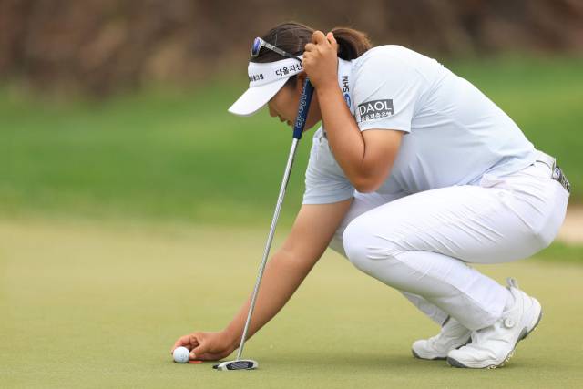 블랙 데저트 챔피언십에서 우승을 차지한 유해란. 사진 제공=AFP연합뉴스