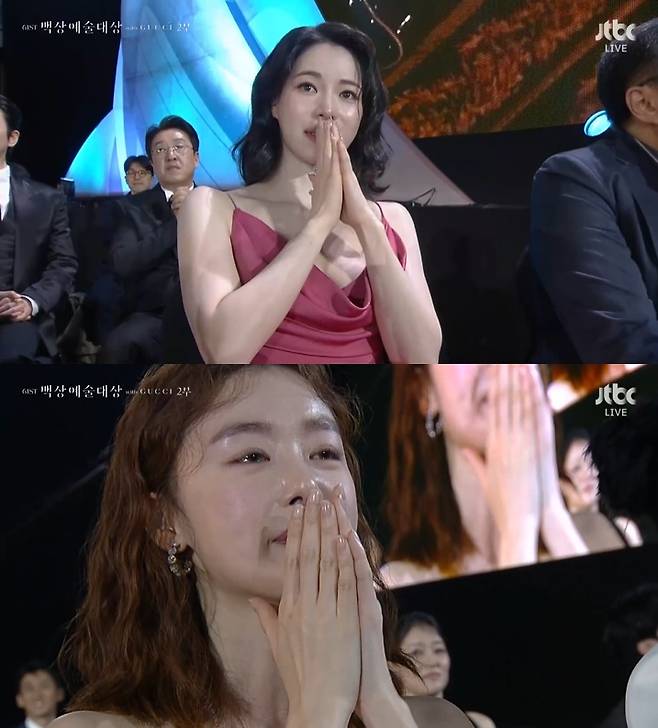 /사진=JTBC '제61회 백상예술대상' 중계방송 캡처