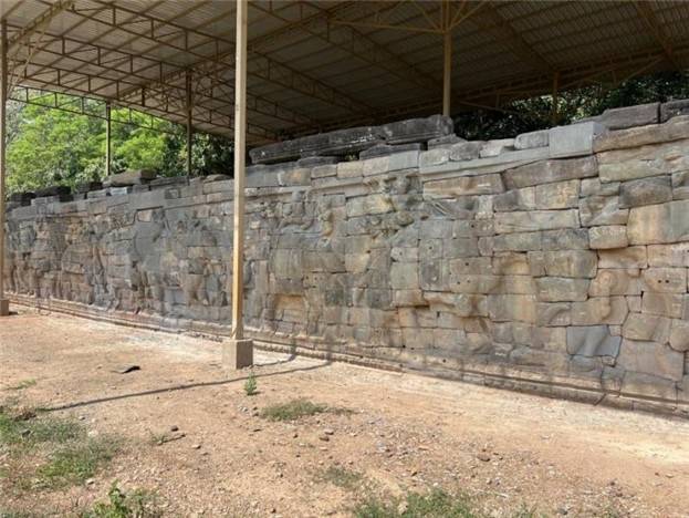 코끼리테라스 A구간 복원 후 모습  [국가유산진흥원 제공. 재판매 및 DB 금지]