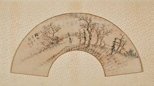 의재 허백련의 작품, 추경산수도