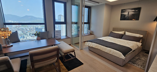 서울 광진구 자양동 기업형 임대주택 '리마크빌 이스트폴' 내부. 이지은 기자.