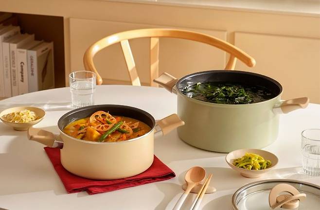 인덕션 티타늄 블라썸 냄비. ⓒ테팔