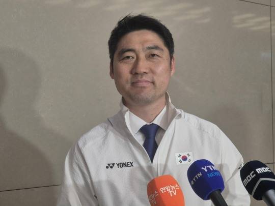 김동문 대한배드민턴협회장. 사진[연합뉴스]