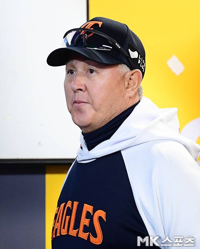 한화를 이끄는 김경문 감독. 사진=김영구 기자