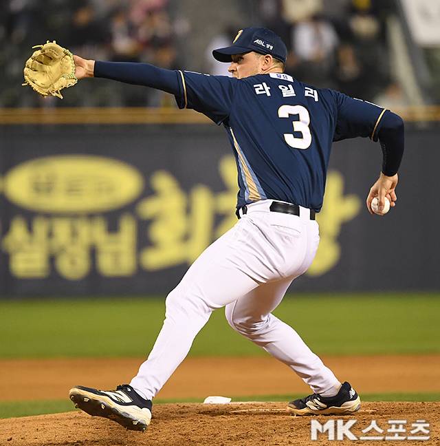 NC 라일리는 6일 수원 KT전에서 쾌투했다. 사진=천정환 기자