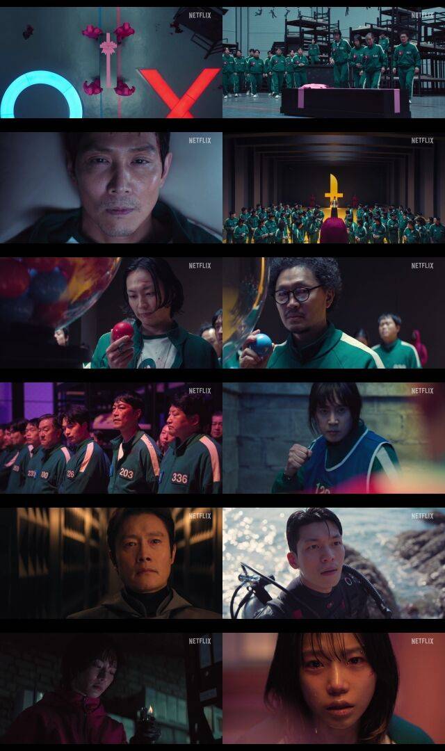 넷플릭스 시리즈 '오징어 게임3' 예고편 캡처/넷플릭스