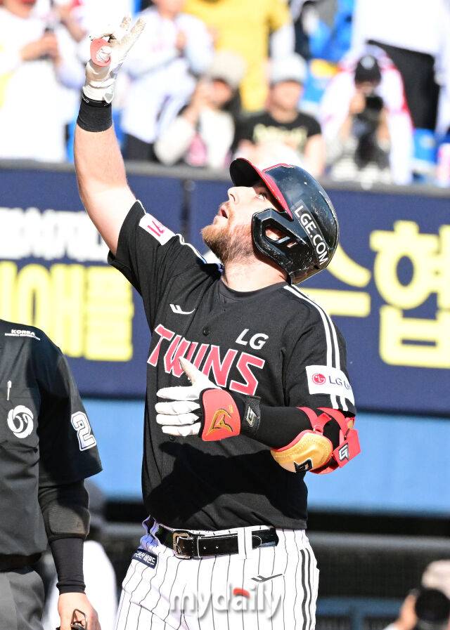 LG 트윈스 오스틴 딘./마이데일리