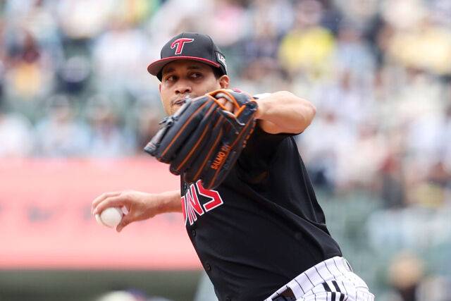 LG 트윈스 요니 치리노스./LG 트윈스