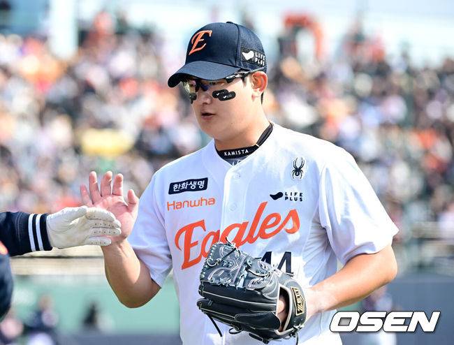 [OSEN=최규한 기자] 한화 김서현. 2025.03.09 / dreamer@osen.co.kr