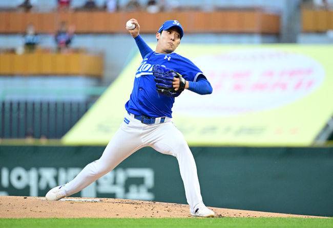 삼성 원태인. /OSEN DB