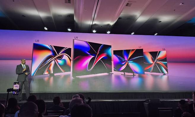 하이센스 CES 2025 프레스 콘퍼런스. 연합뉴스