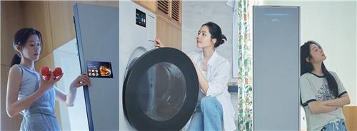 전지현(왼쪽부터), 한가인, 김연아가 출연한 삼성전자 가전 광고. 삼성전자 제공