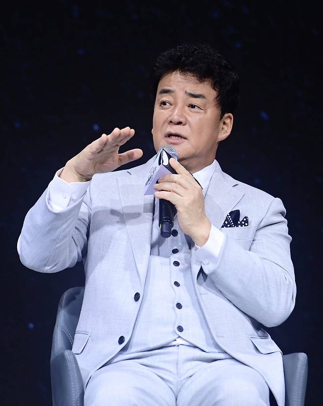 방송인 겸 더본코리아 대표 백종원.