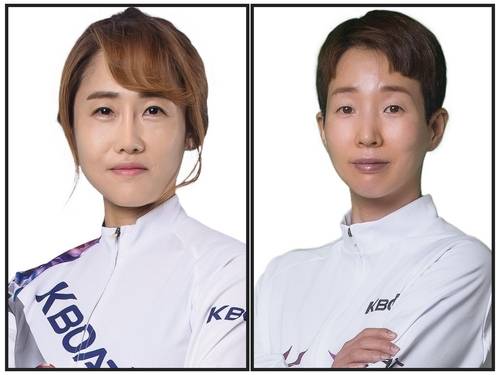 문안나(사진 왼쪽, 3기, B2); 이지수(오른쪽, 3기, B2)