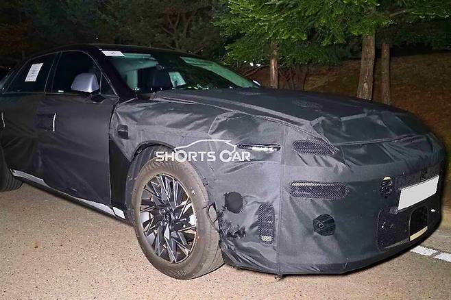 현대차 그랜저 페이스리프트 스파이샷