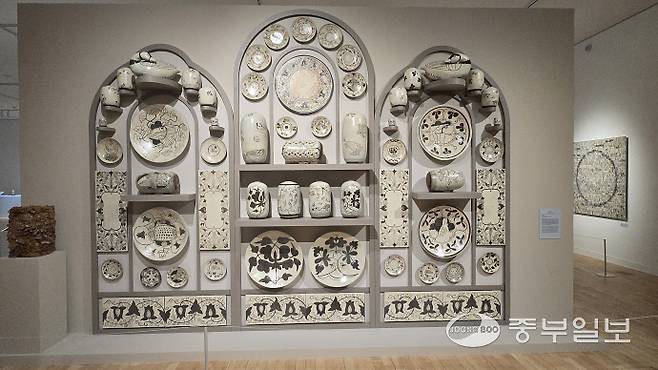 김정우 작가의 '철화의 방'. 임창희기자