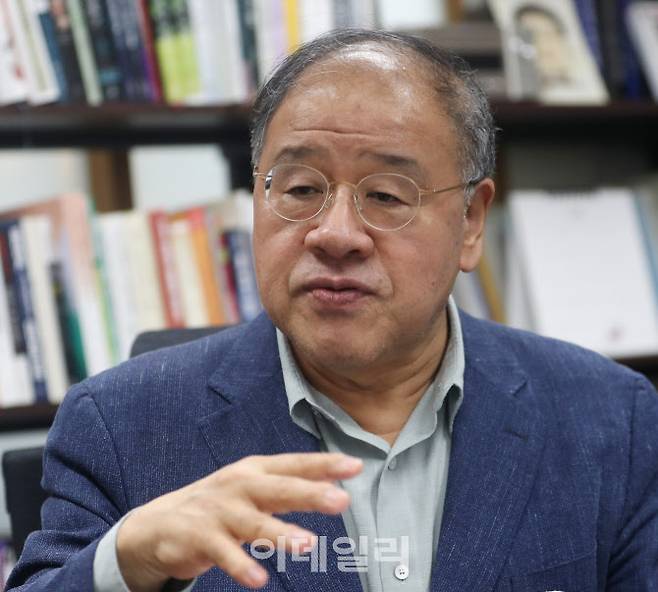 안종범 정책평가연구원장(사진=김태형 기자)