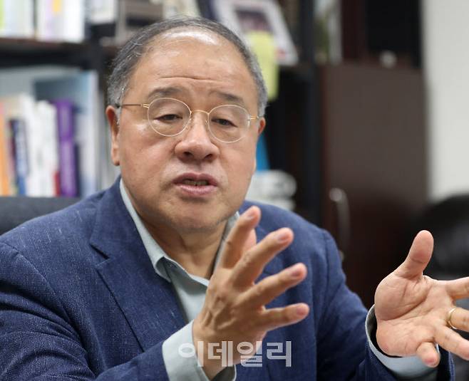 안종범 정책평가연구원장(사진=김태형 기자)