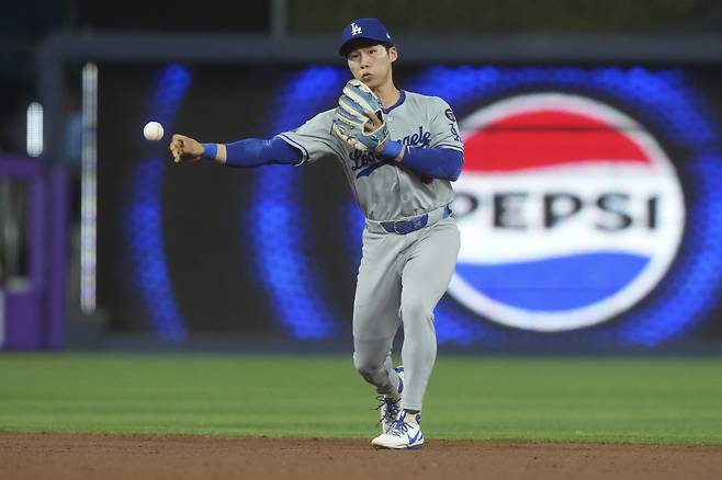 LA 다저스 김혜성. AP연합뉴스