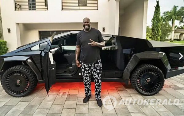 샤크 오닐과 테슬라 사이버트럭