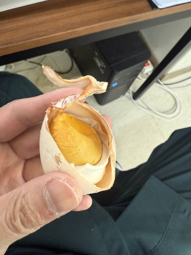 IMG_9925.jpeg 오 구운계란안에 흰자가 두겹이네 쥰내신기함