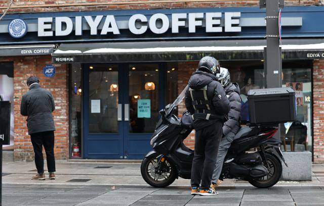 서울 시내 한 이디야커피 전경. 연합뉴스