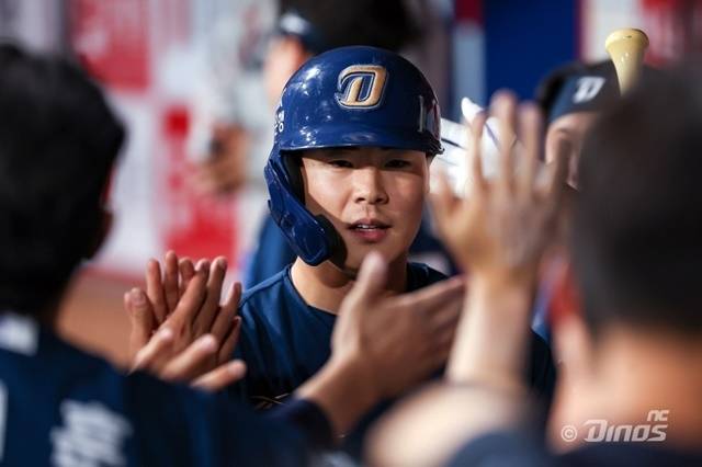 NC 박시원은 7일 수원 KT전에서 결승포를 쏘아올렸다. 사진=NC 제공