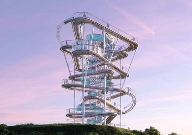 구봉산 체험형 조형물. 광양시 제공