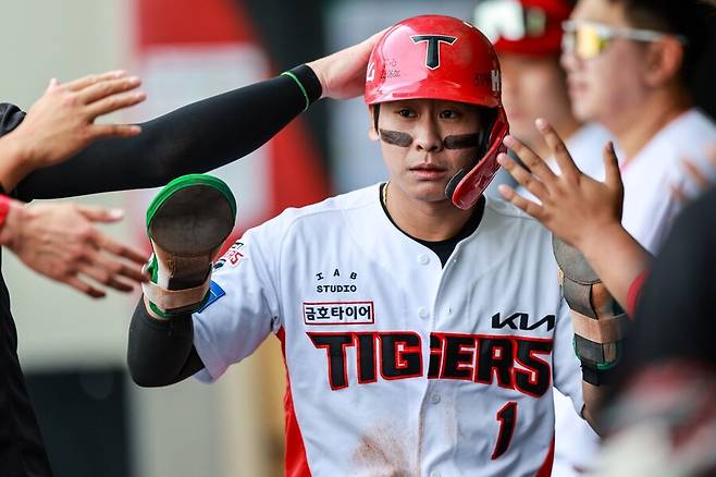 ▲ 올 시즌 출루율 측면에서 좋은 모습을 보여주며 팀 타선을 이끌고 있는 박찬호 ⓒKIA타이거즈