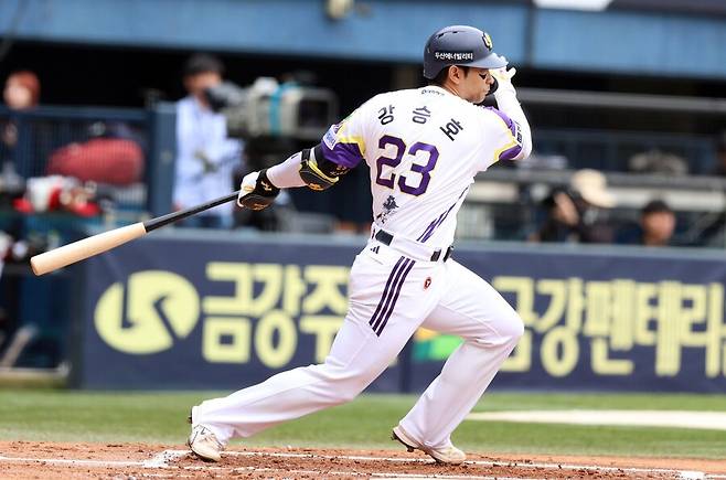 ▲ 두산 베어스 강승호 ⓒ 두산 베어스