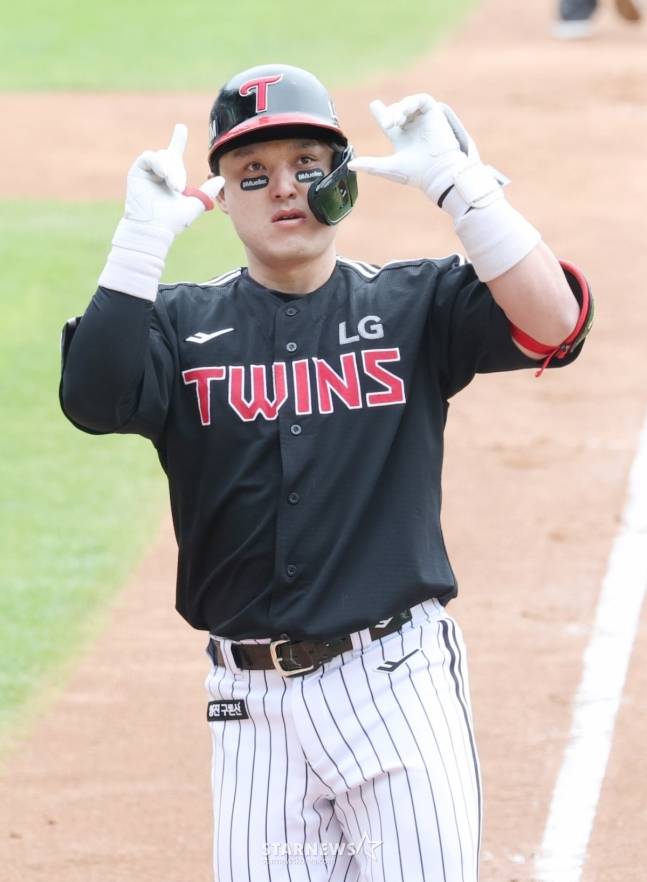 LG 트윈스 박동원. /사진=김진경 대기자