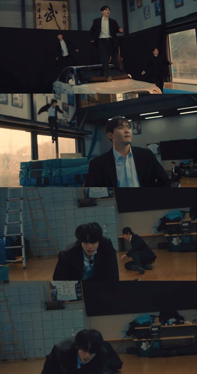 '진 윅'이라 불러다오..방탄소년단 진, 완벽 액션 연기