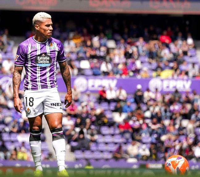 마키스. /사진=레알 바야돌리드 공식 SNS