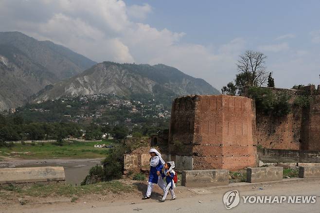 인도·파키스탄 분쟁지역 카슈미르 [로이터 연합뉴스 자료사진. 재배포 및 판매 금지]