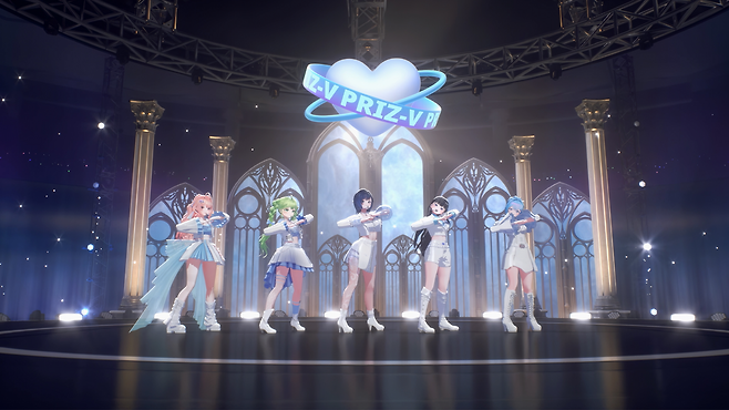 프리즈브이 'We! (with you)' 첫 라이브 영상 관련 이미지(제공=넷마블).