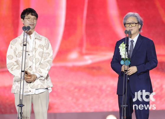 '제61회 백상예술대상 with 구찌'가 5일 오후 서울 강남구 코엑스 D홀에서 개최됐다. 박세완 엔터뉴스팀 기자 park.sewan@jtbc.co.kr