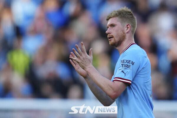 맨체스터 시티 케빈 데 브라위너. 사진┃뉴시스/AP