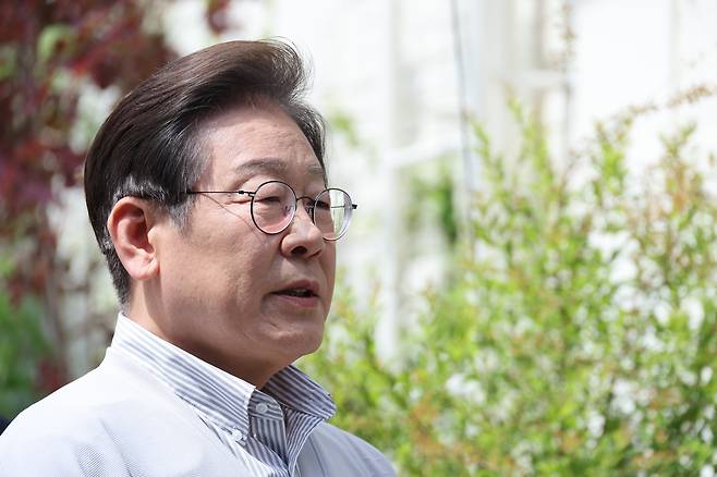 이재명 더불어민주당 대통령 후보/뉴스1