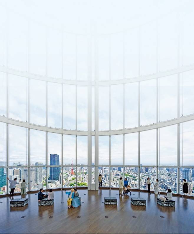 도쿄 롯폰기힐스 모리타워 52층에 있는 ‘도쿄 시티 뷰’. /모리미술관