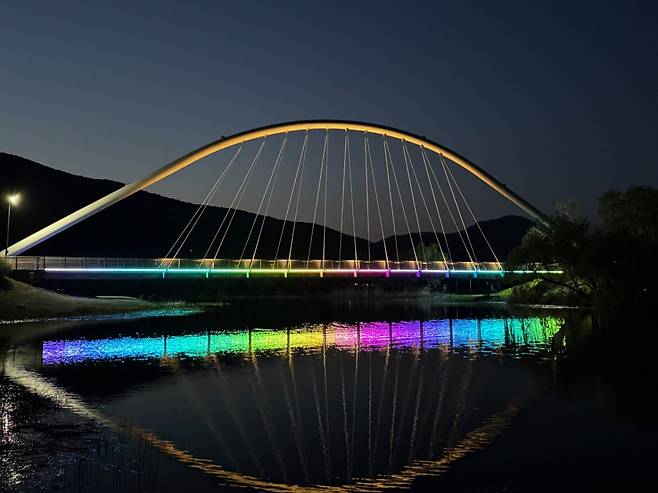 남양주 물의정원 뱃나들이교. /사진제공=남양주시