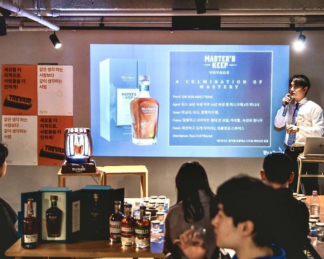 캄파리코리아 체험행사 장면. /사진=캄파리코리아