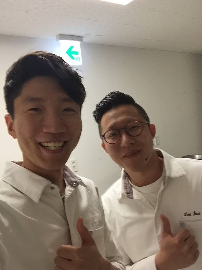 성시우 셰프(왼쪽)와 이준 셰프. 본인 제공