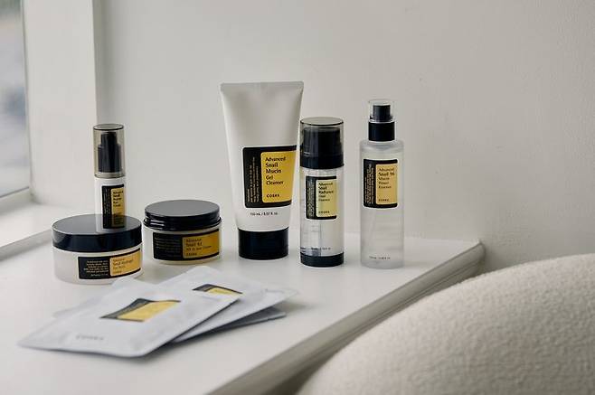 코스알엑스 어드밴스드 스네일 라인 연출 이미지(사진=아모레퍼시픽 제공) *재판매 및 DB 금지