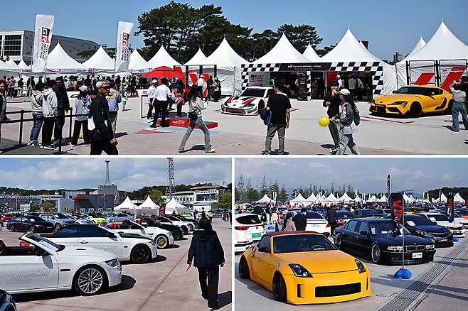 다양한 전시로 채워진 2025 보령·AMC 국제 모터페스티벌. 사진 김학수 기자